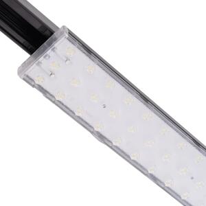 Čierne lištové LED svietidlo 120cm 54W 90° 3F Farba svetla Denná biela