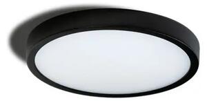LED stropné svietidlo Malta R 30 3000K čierne