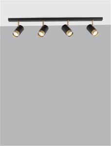 Dizajnové stropné svietidlo Pogno 80 čierne