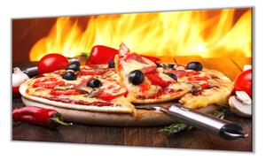 Ochranná doska pizza s olivami a chilli - 52x60cm / ANO