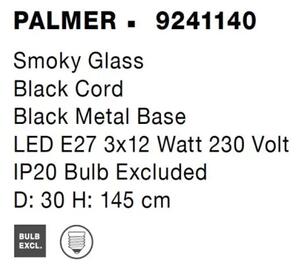 Luster na lanku Palmer A 30 čierne