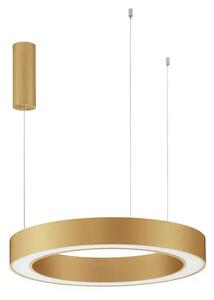 LED luster Morbido 60 zlaté s diaľkovým ovládaním