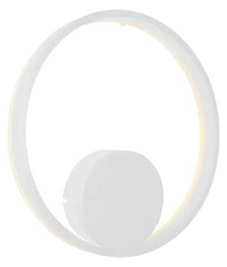 LED nástenné svietidlo Halo 40 biele