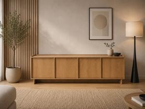 TV STOLÍK IMPERIAL KARAMELOVÝ DUB 195 cm