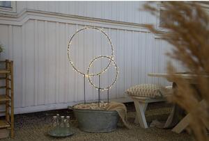 Svietiaci dekoračný LED kruh Star Trading Barlumi, výška 120 cm