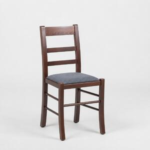 Stima Jedálenská stolička FURLA Vyberte variant ->: Tmavo hnedá, Vyberte látku ->: LUX Jeans 33