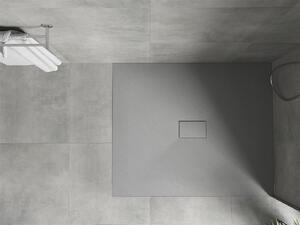 Mexen Hugo, SMC obdĺžniková sprchová vanička 110 x 100 cm, šedá, 42611011