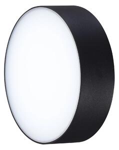 LED vonkajšie stropné svietidlo Casper Round 4000K čierne