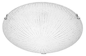 Dizajnové stropné svietidlo Shell 40 biele