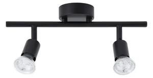 Dizajnové bodové svietidlo Lup 31 čierne
