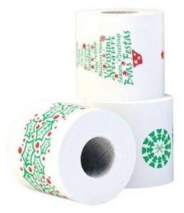 Renova 3-vrstvový toaletný papier Vianočná edícia, 4 ks