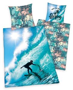 Herding Bavlnené obliečky Surfing, 140 x 200 cm, 70 x 90 cm