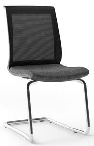 NARBUTAS - Konferenčná stolička EVA SUA020 s čiernym rámom