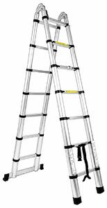 ASIST AR99-6440 Teleskopický rebrík – schodík z hliníka, 4,4 m