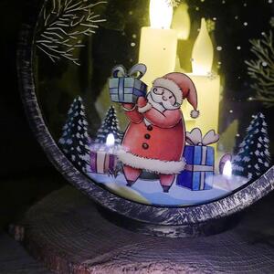 GFT Vianočný lampáš Santa