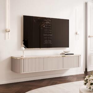ZÁVESNÝ TV STOLÍK MODENA KAŠMÍR LED 165 cm
