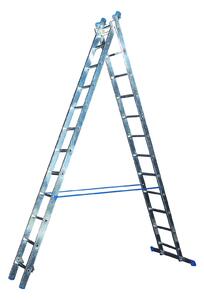 Elkop Hliníkový rebrík Multi 2x1,9m -7 priečok