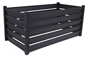 Kompostér Trestles 1100×2100×1000 mm, čierny KOMP1-9005
