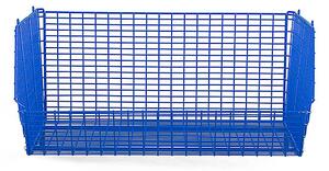 Priemyselný úložný kôš KS3 1050x680x480 mm, stohovateľný