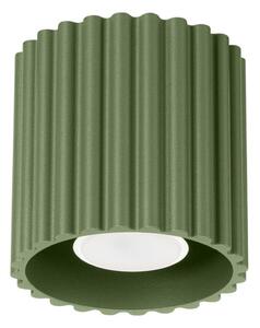 Sollux SL.1794 - Bodové svietidlo AURA 1xGU10/10W/230V 10 cm zelené