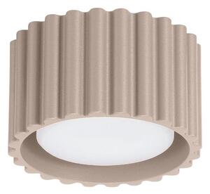 Sollux SL.1817 - Bodové svietidlo AURA 1xGX53/10W/230V 6 cm taupe