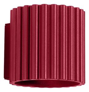 Sollux SL.1821 - Nástenné svietidlo AURA 1xG9/10W/230V červené