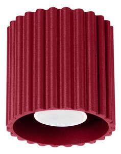 Sollux SL.1819 - Bodové svietidlo AURA 1xGU10/10W/230V 10 cm červené