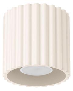 Sollux SL.1789 - Bodové svietidlo AURA 1xGU10/10W/230V 10 cm krémové