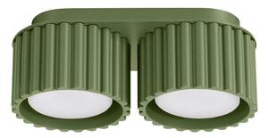 Sollux SL.1798 - Bodové svietidlo AURA 2xGX53/10W/230V zelené