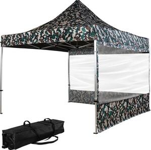 INSTENT PRO Záhradný stan 3 x 3 m, woodland + 2 bočnice