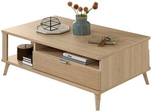 KONFERENČNÝ STOLÍK, farba duba, kompozitné drevo, 110/65/40 cm Stylife - Stolíky do obývačky