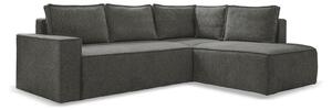 ROHOVÁ SEDAČKA, textil, tmavosivá MID.YOU - Sedačky, Online Only