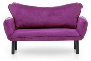 Hanah Home 2-miestna pohovka Chatto 140 cm fialová