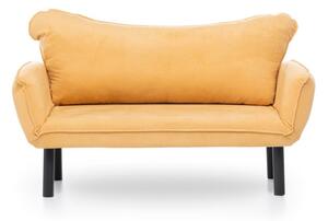 Hanah Home 2-miestna pohovka Chatto 140 cm horčicová