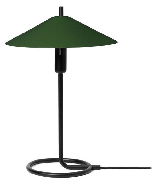 Ferm Living Stolová lampa Filo, black/dark olive 1104265363