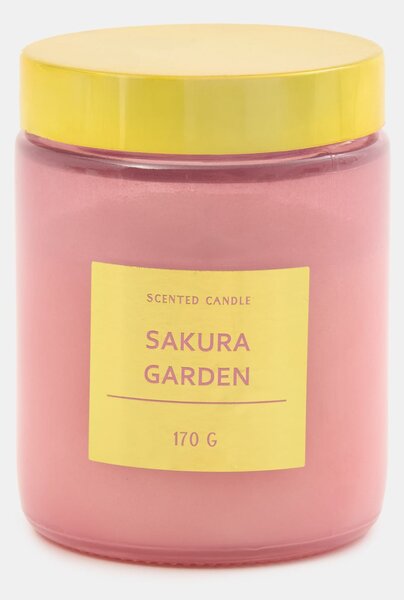 Sinsay - Vonná sviečka Sakura Garden - pastelová ružová