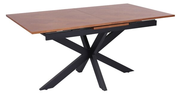 Rozkladací stôl Pietro, 160–200 cm, tmavý orech