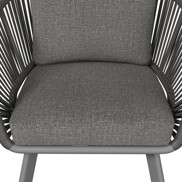 KRESLO NA TERASU, kov, textil Ambia Garden - Záhradné stoličky