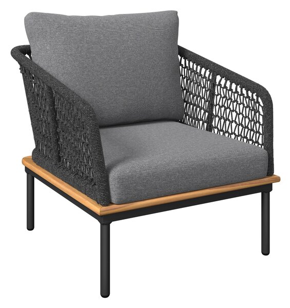 ZÁHRADNÁ ZOSTAVA 5-dielne, drevo, kov, plast, textil Ambia Garden - Série záhradného nábytku