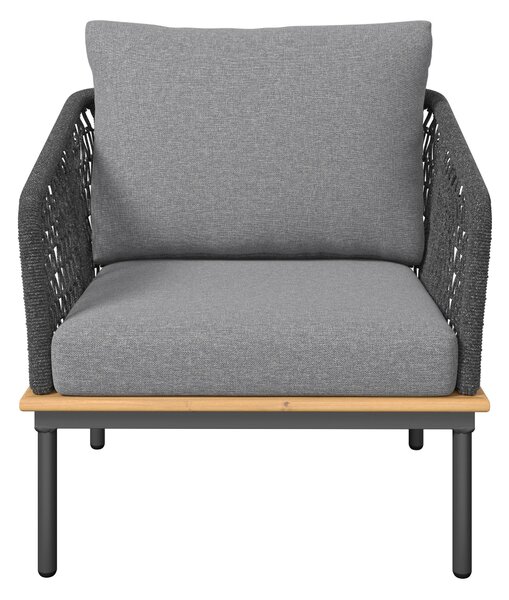 SÚPRAVA ZÁHRADNÉHO NÁBYTKU 4-dielne, drevo, kov, plast, textil Ambia Garden - Série záhradného nábytku