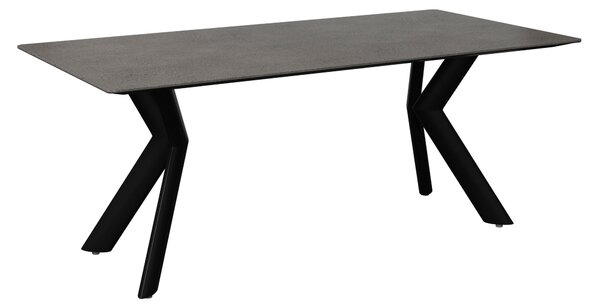 ZÁHRADNÝ STÔL, kov, keramika, 200/100/76 cm Amatio - Záhradné stoly
