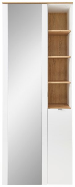 PREDSIEŇOVÁ SKRIŇA, biela, dub artisan, 78/202/38 cm Xora - Skrine, Online Only