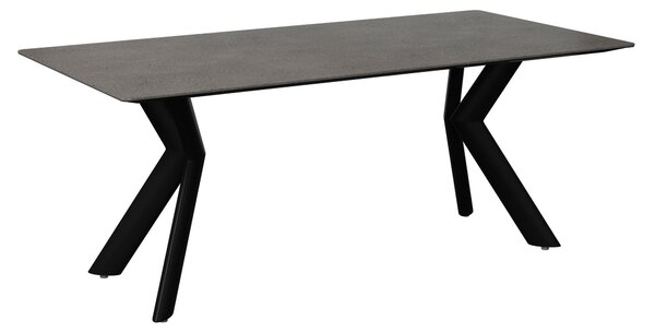 ZÁHRADNÝ STÔL, kov, keramika, 200/100/76 cm Amatio - Záhradné stoly
