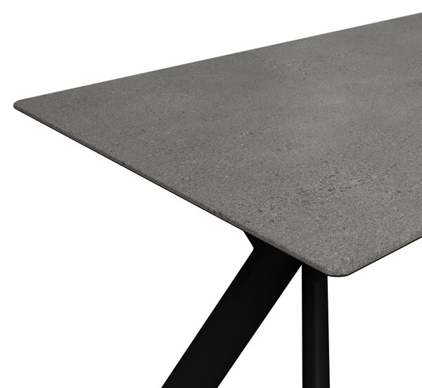 ZÁHRADNÝ STÔL, kov, keramika, 200/100/76 cm Amatio - Záhradné stoly