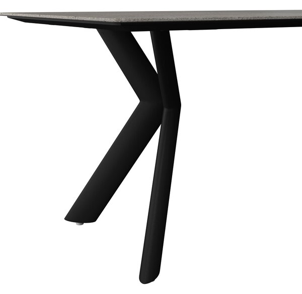 ZÁHRADNÝ STÔL, kov, keramika, 200/100/76 cm Amatio - Záhradné stoly