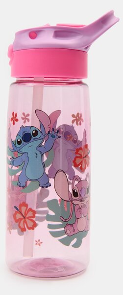 Sinsay - Fľaša na vodu s rúčkou a slamkou Lilo & Stitch - viacfarebná