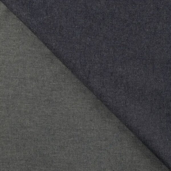 Metráž Šatovka Chambray - Modrá denim tmavá