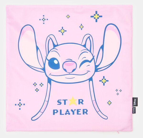 Sinsay - Obliečka na vankúš Lilo & Stitch - pastelová ružová