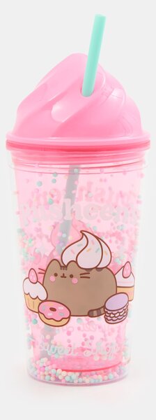 Sinsay - Pohár so slamkou Pusheen the Cat - viacfarebná
