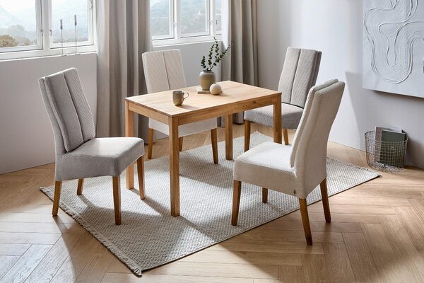 JEDÁLENSKÝ STÔL, divoký dub, 110-160/70/75 cm Linea Natura - Stoly